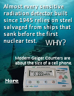The first atomic bomb did more than begin the nuclear age. It placed a permanent radioactive signature into the atmosphere, which entered every batch of steel made afterwards. Scientists building radiation detectors were then forced to retrieve uncontaminated metal from warships resting on the seabed. Every precise measurement made today therefore depends on a dwindling inheritance from the world before Trinity.